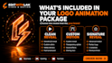 create a custom logo animation and professional reveal
