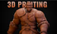 sculpt 3d character, miniature, statue for 3d printing