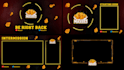 do unique animated twitch overlay stream package