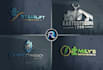 design minimalist, modern and 3d logo in 6hrs
