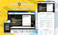 design professional handyman, junk removal and cleaning business websites