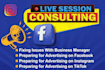 help you fix issues and set up facebook, instagram and tiktok business manager