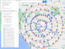 create manual google map stacking for local SEO map ranking