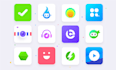create modern and attractive app logo design