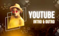 create youtube intro video and outro
