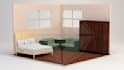design stunning lowpoly 3d room models