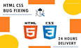 fix UI bugs and customization in HTML, CSS, bootstrap