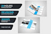 design tri fold and bi fold brochure