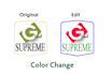 edit, fix, change, vectorise, modify, recreate, redraw your existing logo