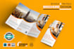 do creative business bi fold and tri fold brochure design