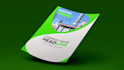 design a one page minimalist flyer
