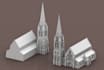 make 3d print ready models of buildings and landmarks