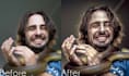 turn your photo into a GRUNGE / dragan style portrait