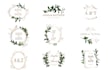 design a custom wedding logo with your names and date