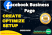create and optimize your facebook business page