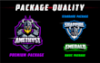design awesome mascot logo for esports team or sports team