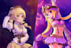 draw an anime illustration with background