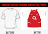 vectorize your logo and convert image to vector on adobe illustrator in 2 hours