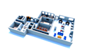 make 2d or 3d floor plan, rendering and 3d model