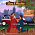 draw cute wedding invites and faceless couple,family portrait illustration