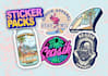 create a sticker packs custom design