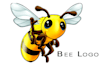 design custom creative professional bee logo