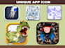 design high quality mobile app icon for ios 14 and android