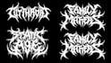 draw custom death metal logo for your need