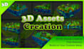 make 3d assets for your game
