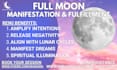 do reiki in full moon manifestation and fulfillment