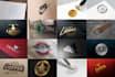 place your logo into 150 photorealistic 3d mockups