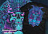 design detailed illustration for tshirt,poster,cover band