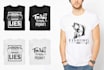 design minimalist typography t shirt and graphic t shirt