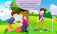 create cute children book illustration in any style