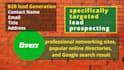 do GEO, b2b lead generation and data research