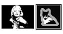 create your image a clear stencil or silhouette