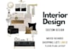 design your interior, make a mood board and shopping list