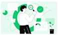 design 2d modern flat illustrations for website or business