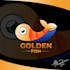 create minimal , multiple colours logo using golden ratio