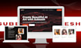design or redesign your responsive wix website or wix studio website