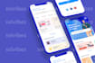 develop android and ios app using flutter, laravel, firebase