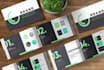 design a minimalist logo with brand style guide