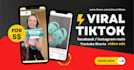 be your content creator to organically grow your social media pages