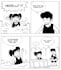 draw four panel comic for you