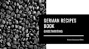write your recipe book in english or german