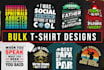 create an amazing t shirt design