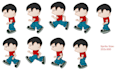 create 2d game character sprite sheet for your indie game