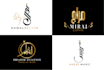 design modern arabic calligraphy logo