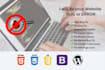 solve your HTML CSS and javascript issues