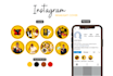 design custom unique instagram highlight cover